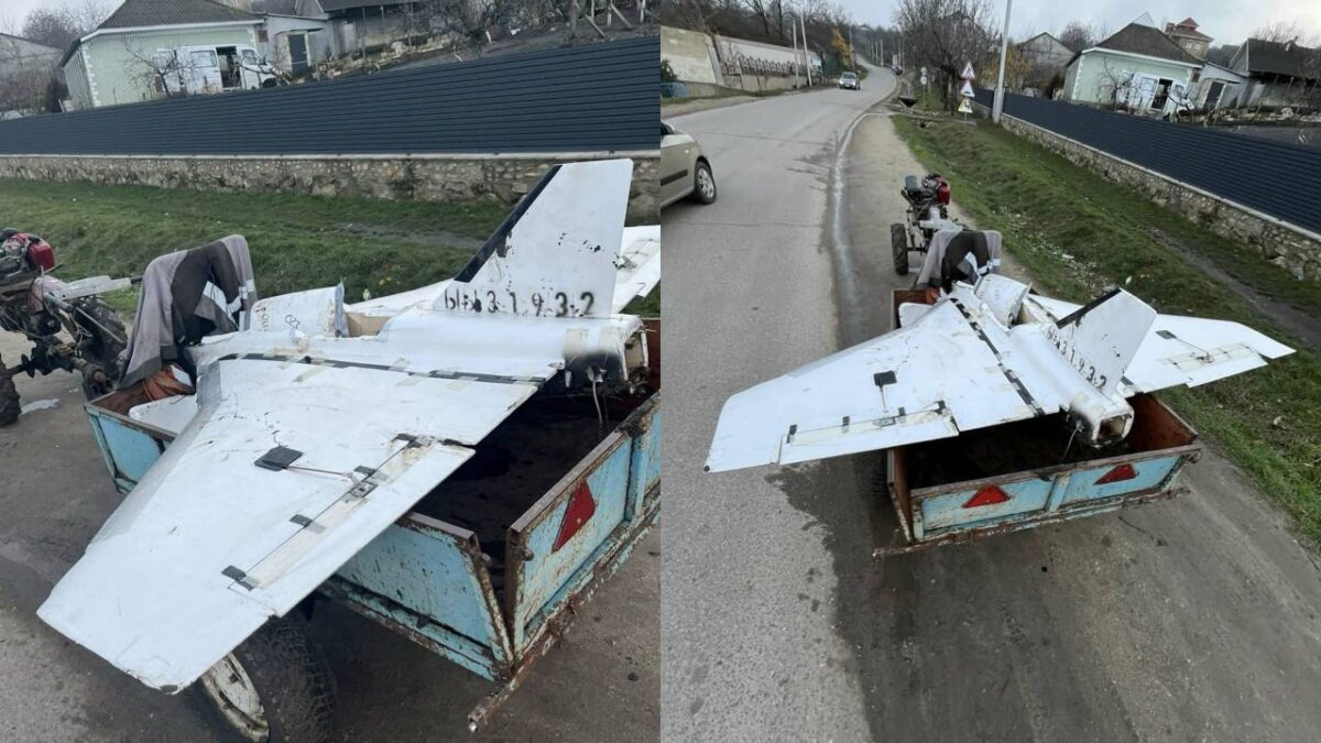 Dronă găsită pe un câmp din Sângerei. Un localnic a transportat-o acasă cu motocultorul, fără să anunțe autoritățile