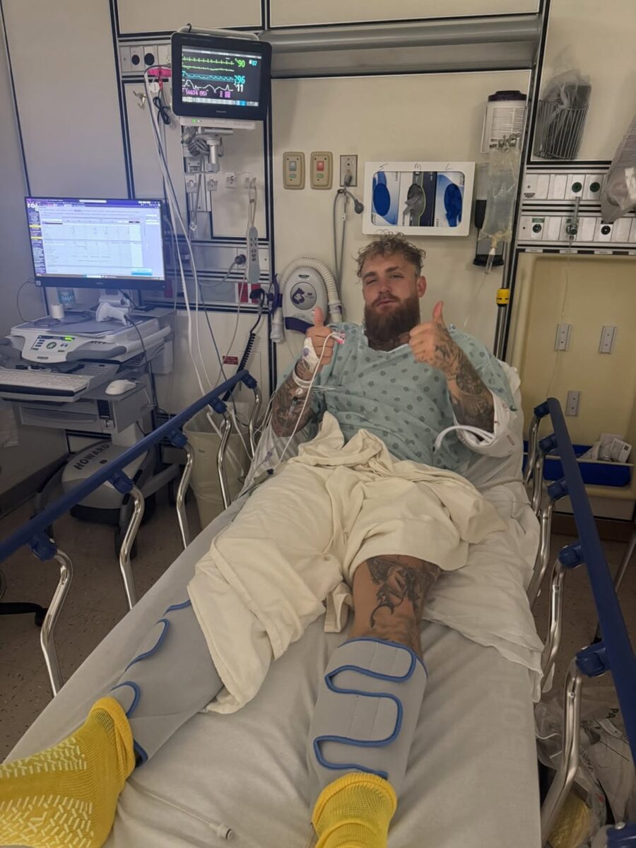 Jake Paul, în spital după meciul cu Anthony Joshua: Operaţia a decurs bine
