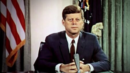 John F Kennedy.