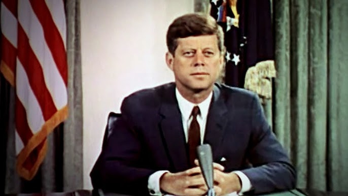 John F Kennedy.