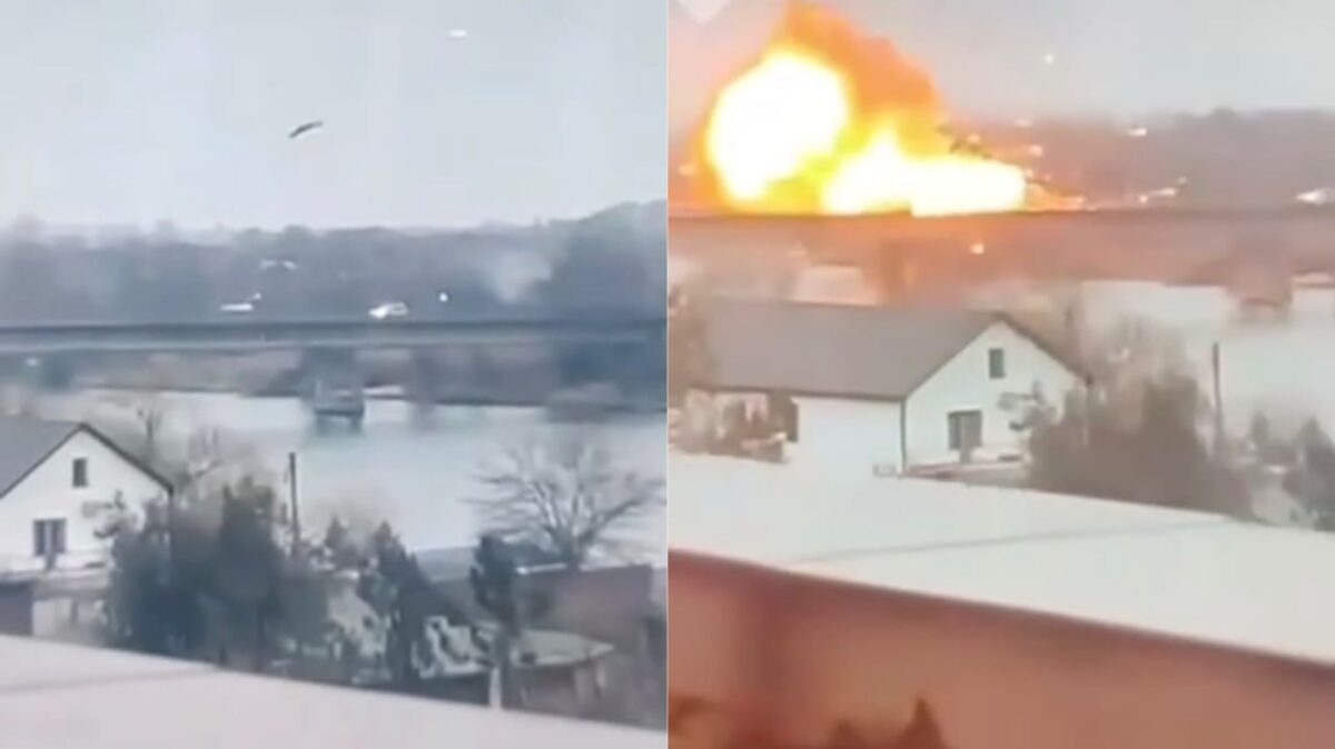 Atac cu drone asupra podului de peste Nistru, pe traseul Odesa–Reni. O femeie a murit, trei copii au fost răniți. Video