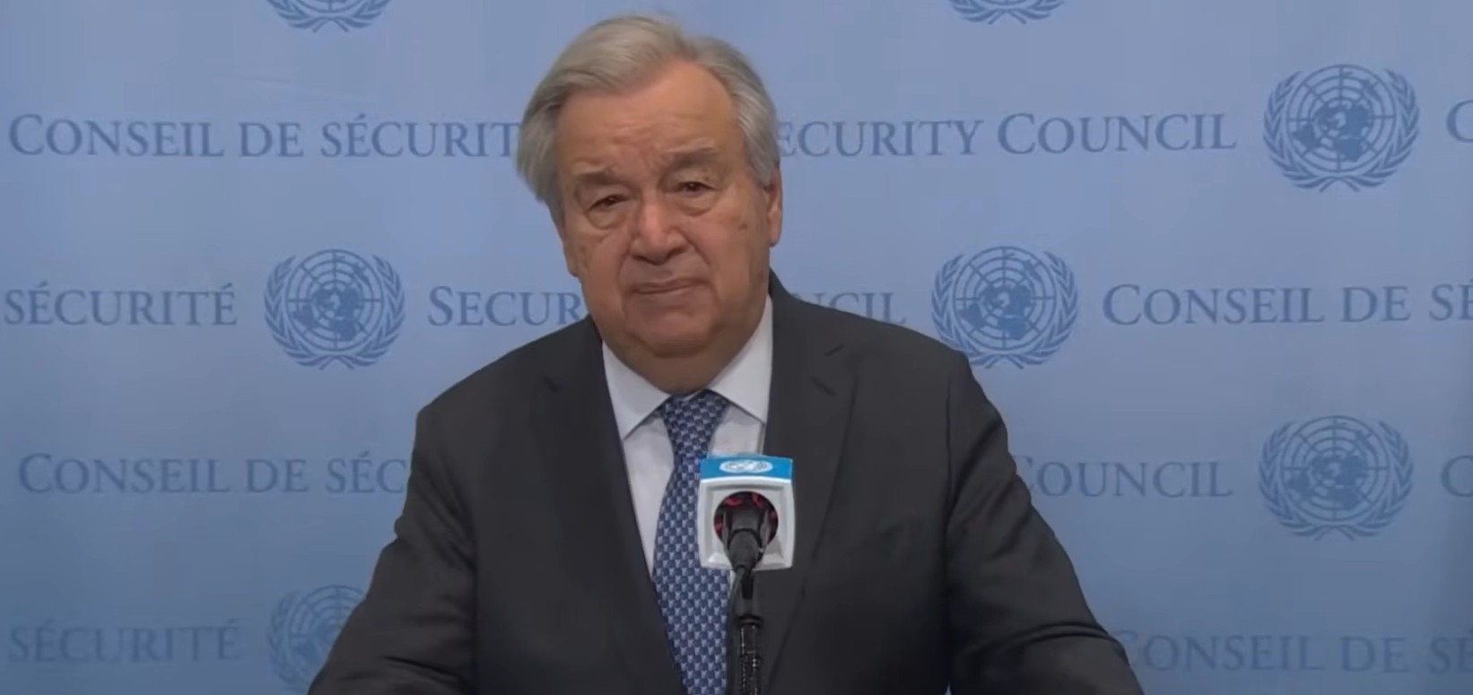 Secretarul general al ONU, Antonio Guterres