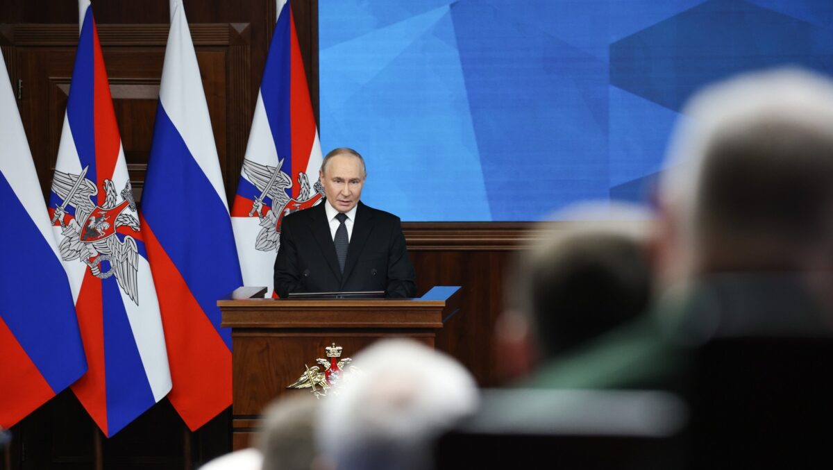 Putin susține că „mingea este în terenul Ucrainei” și al aliaților europeni în privința negocierilor de pace