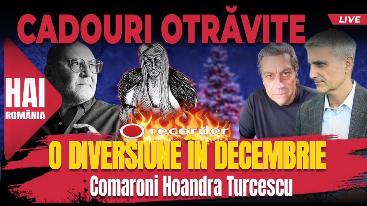 O diversiune în decembrie. Hai LIVE cu Turcescu