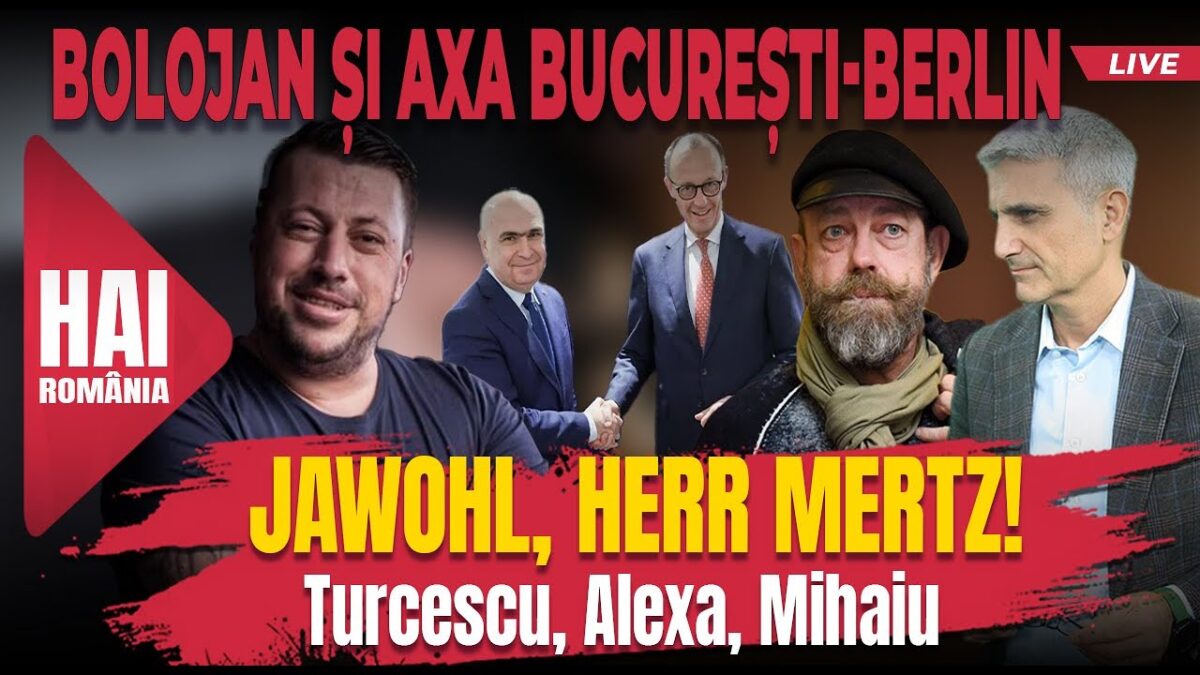 Jawohl, Herr Mertz! Hai LIVE cu Turcescu
