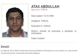 SNPP cere verificări la vârful ANP după evadarea deținutului turc condamnat pentru omor calificat