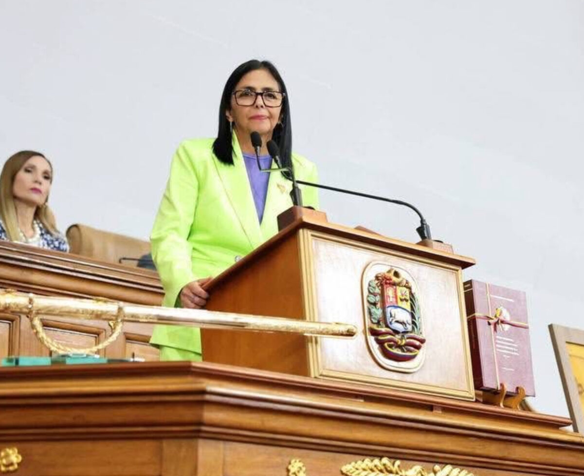 Delcy Rodriguez, mesaj pentru Maria Corina Machado: Să rămână toţi cei care iubesc cu adevărat Venezuela