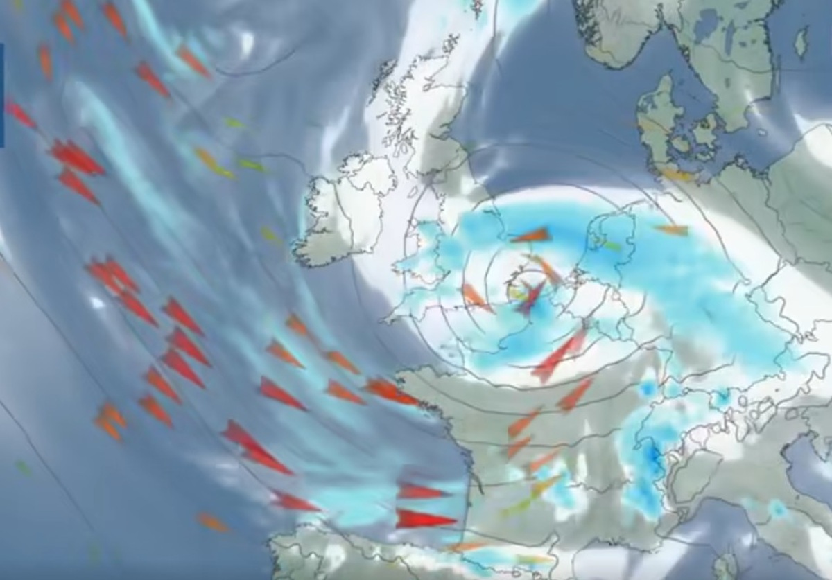 Franța și Marea Britanie, lovite de furtuna Goretti. Meteorologii au anunțat rafale de vânt „excepţionale”