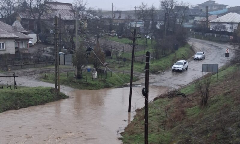 Cod galben de inundații în mai multe județe din țară. Județele vizate