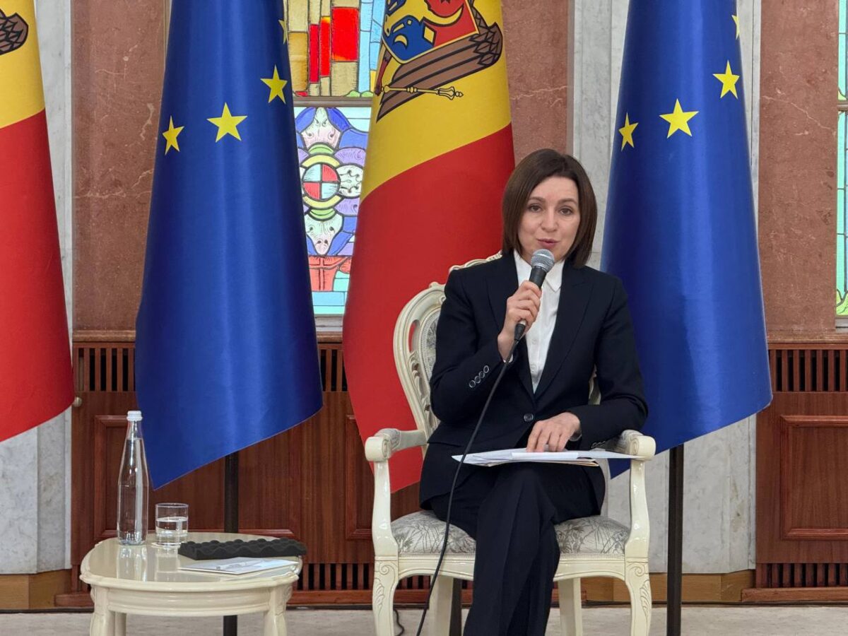 Maia Sandu acuză Moscova că subminează securitatea Republicii Moldova: Ne vor lăsa în întuneric, dar vom rezista