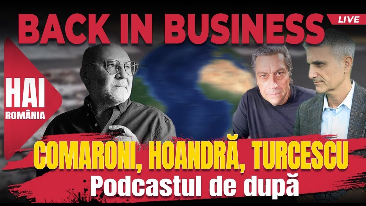 Comaroni, Hoandră, Turcescu. Hai LIVE!
