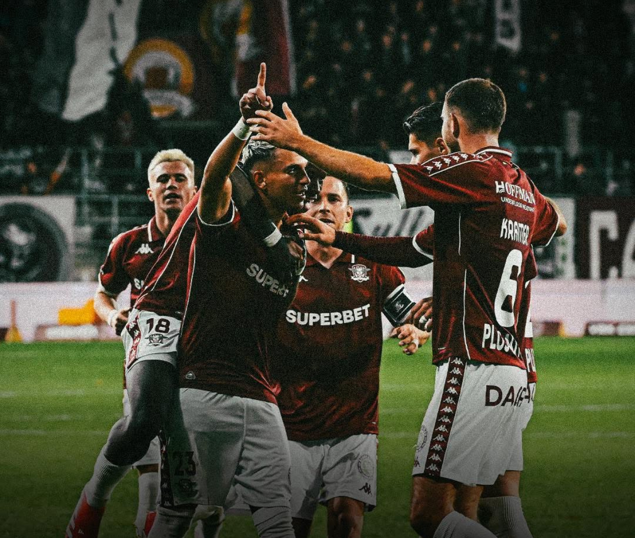 LPF a anunțat programul etapei a 3-a din play-off şi play-out. Când se joacă Rapid - U Cluj și FC Botoșani - FCSB