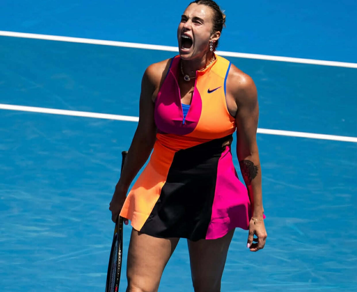 Sabalenka, din nou în finală la Australian Open. Jucătoarea din Belarus, victorie în fața Svitolinei