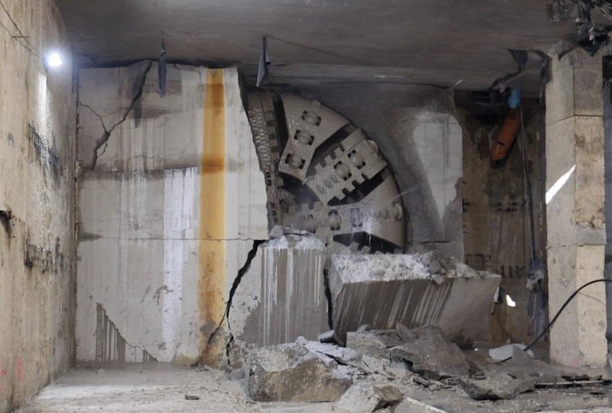 Scutul „Sfânta Maria” a ajuns la Gara Băneasa. Magistrala 6 avansează