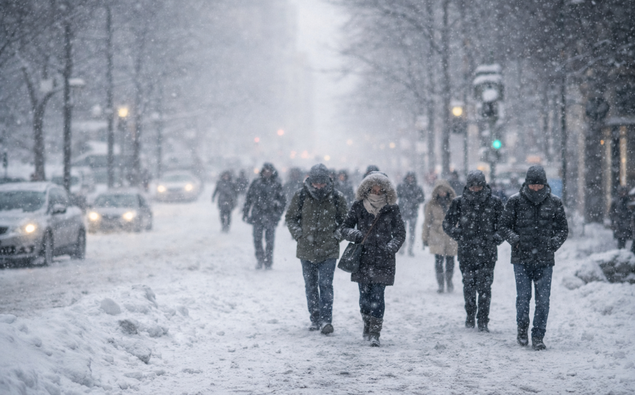 Vreme extremă în următoarele zile. Meteorologii au emis Cod galben de ger