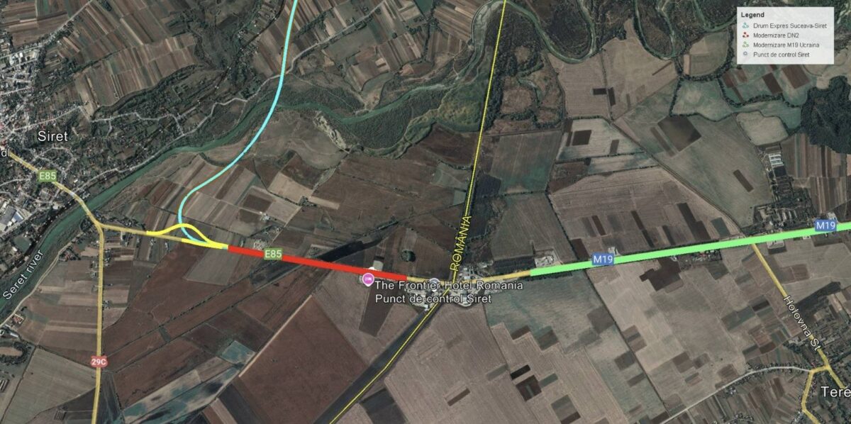 Proiect strategic la frontieră spre Ucraina. Drum expres Suceava-Siret, cu rol civil și militar