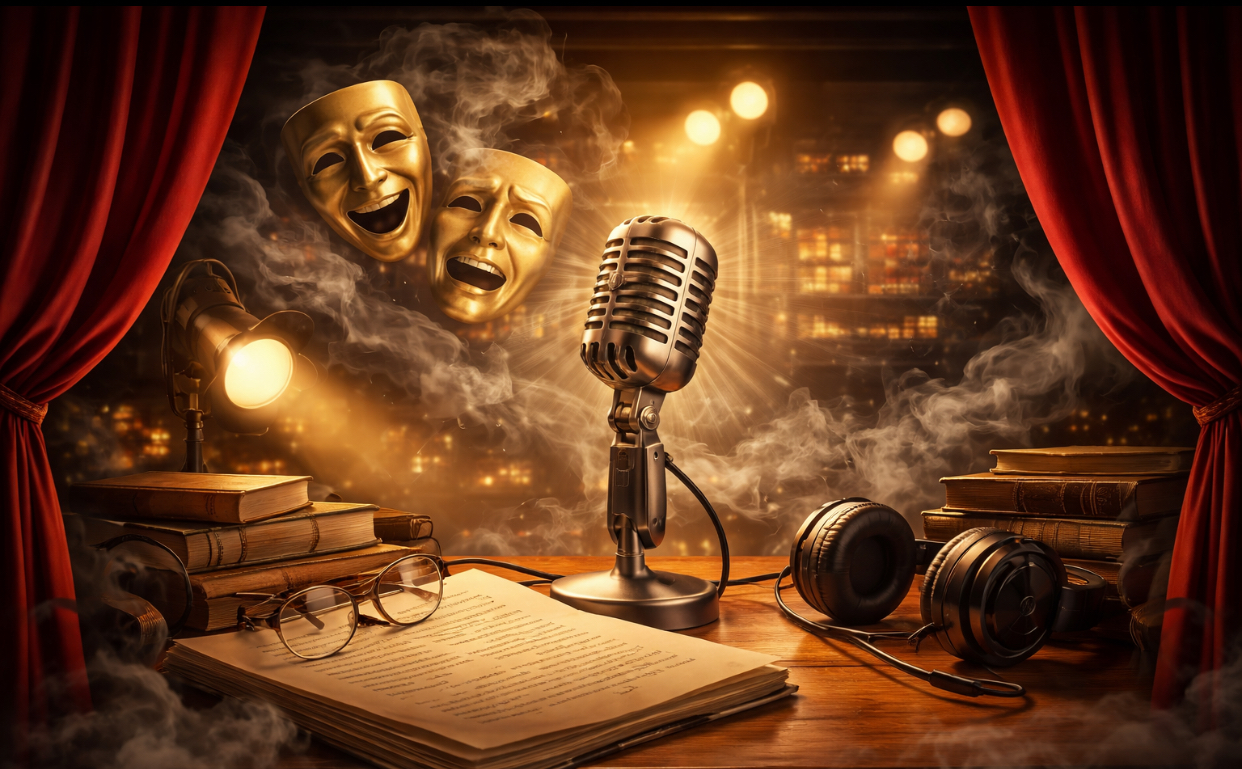 Seara când teatrul s-a auzit dintr-o cutie magică, direct în casele românilor!