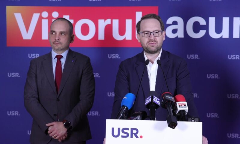 USR nu va susține Guvernul Veștea. Anunțul lui Dominic Fritz