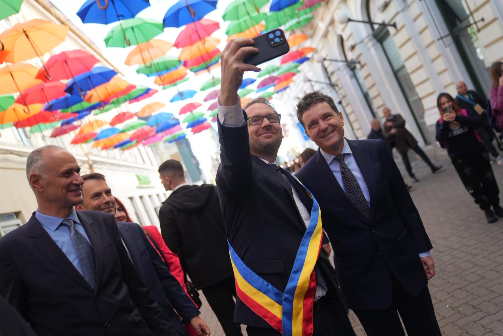 Dominic Fritz și Nicușor Dan