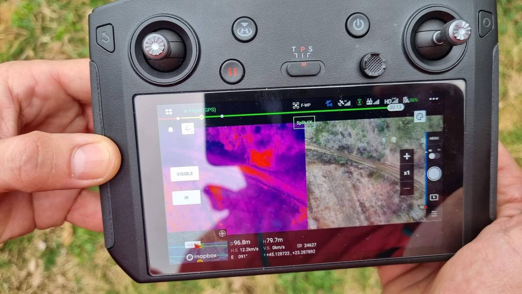 Continuă căutările copilului dispărut în Someș. Sunt folosite drone cu inteligență artificială