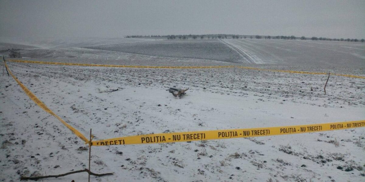 Poliția: Drona găsită în raionul Drochia nu avea încărcătură explozivă, dar autoritățile avertizează asupra riscurilor