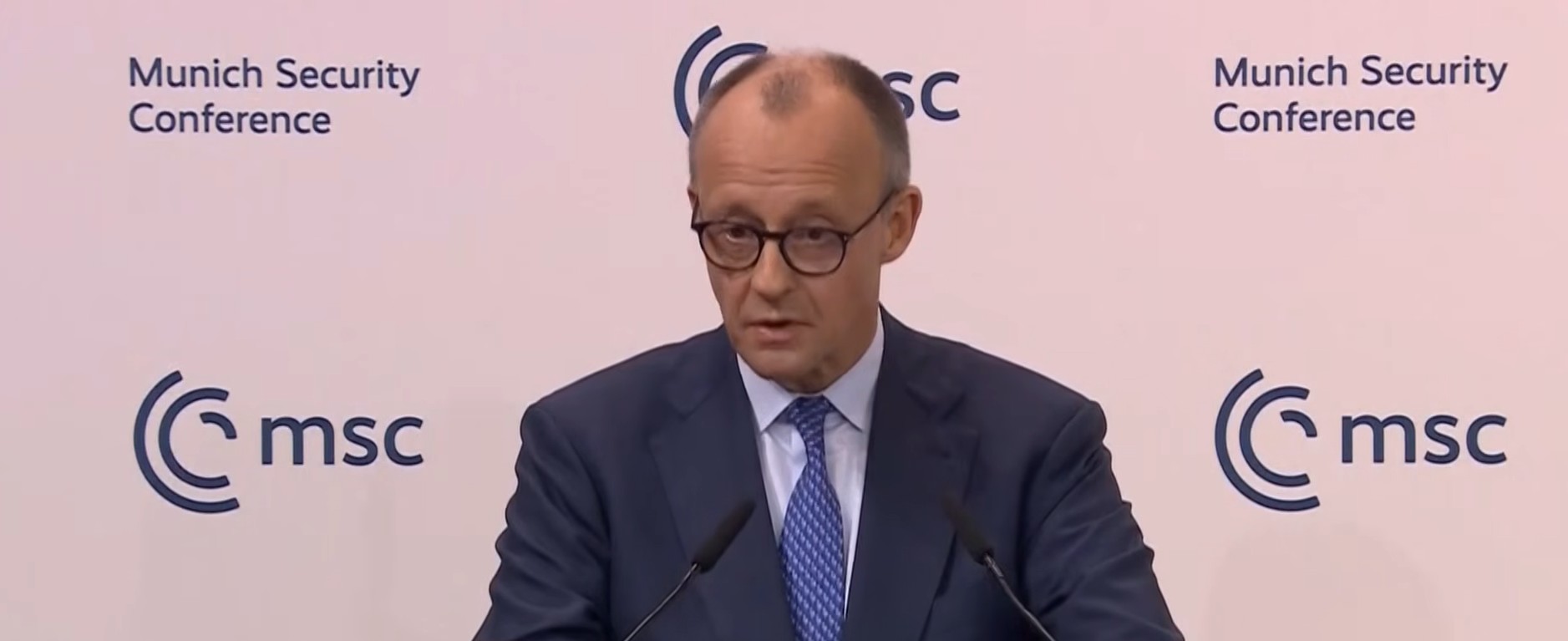 Friedrich Merz, la Conferința de Securitate de la Munchen