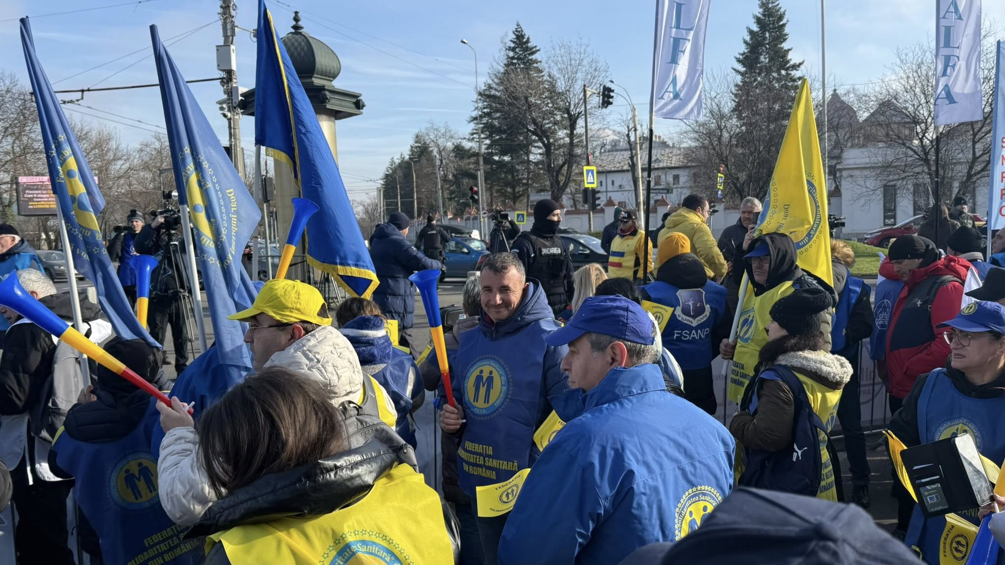 Grevă Federaţia Solidaritatea Sanitară