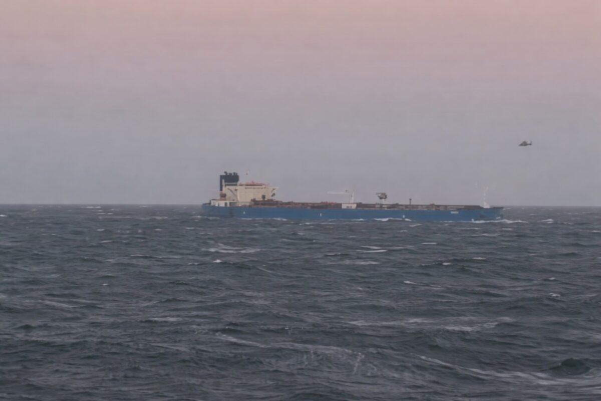 Franța eliberează petrolierul „Grinch” după plata unei amenzi de milioane de euro