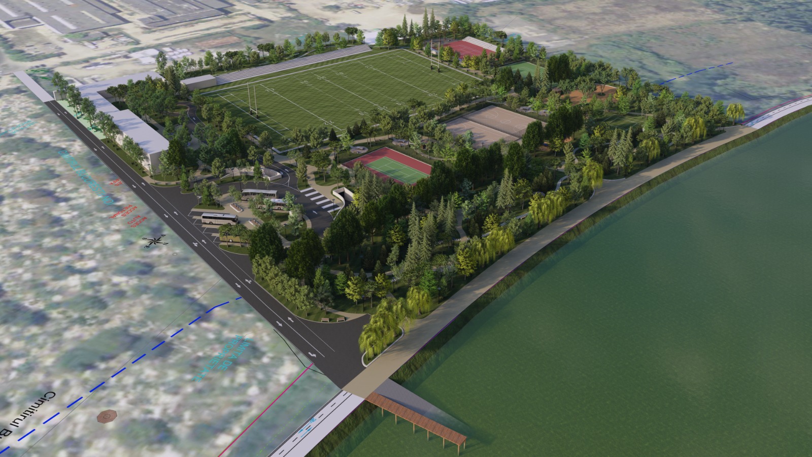 Baza Clubului Sportiv Rapid București va fi modernizată cu 50 milioane de lei