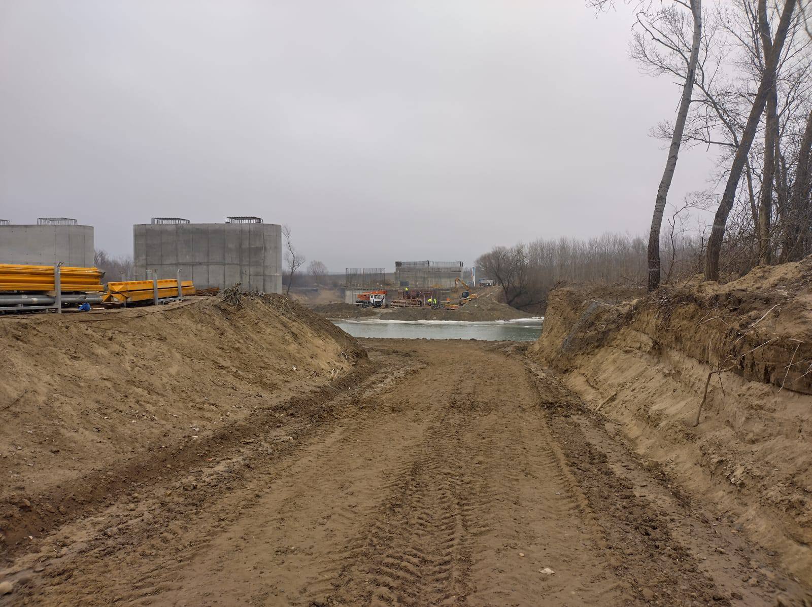 Podul Unirii de la Ungheni avansează. Teren transmis pentru finalizarea obiectivului strategic România – Republica Moldova