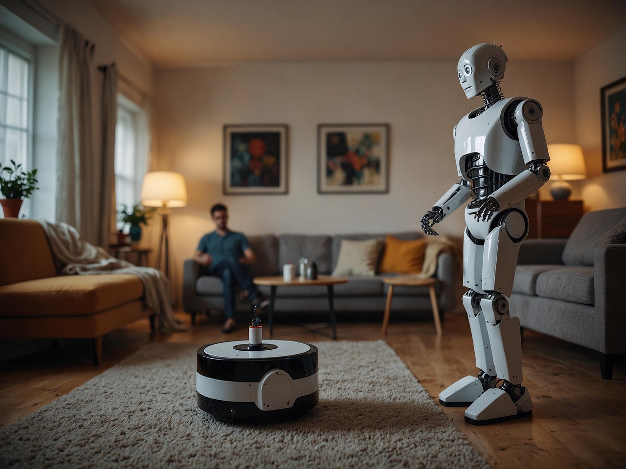 Un robot care poate juca tenis a reușit să învețe să joace contra oamenilor