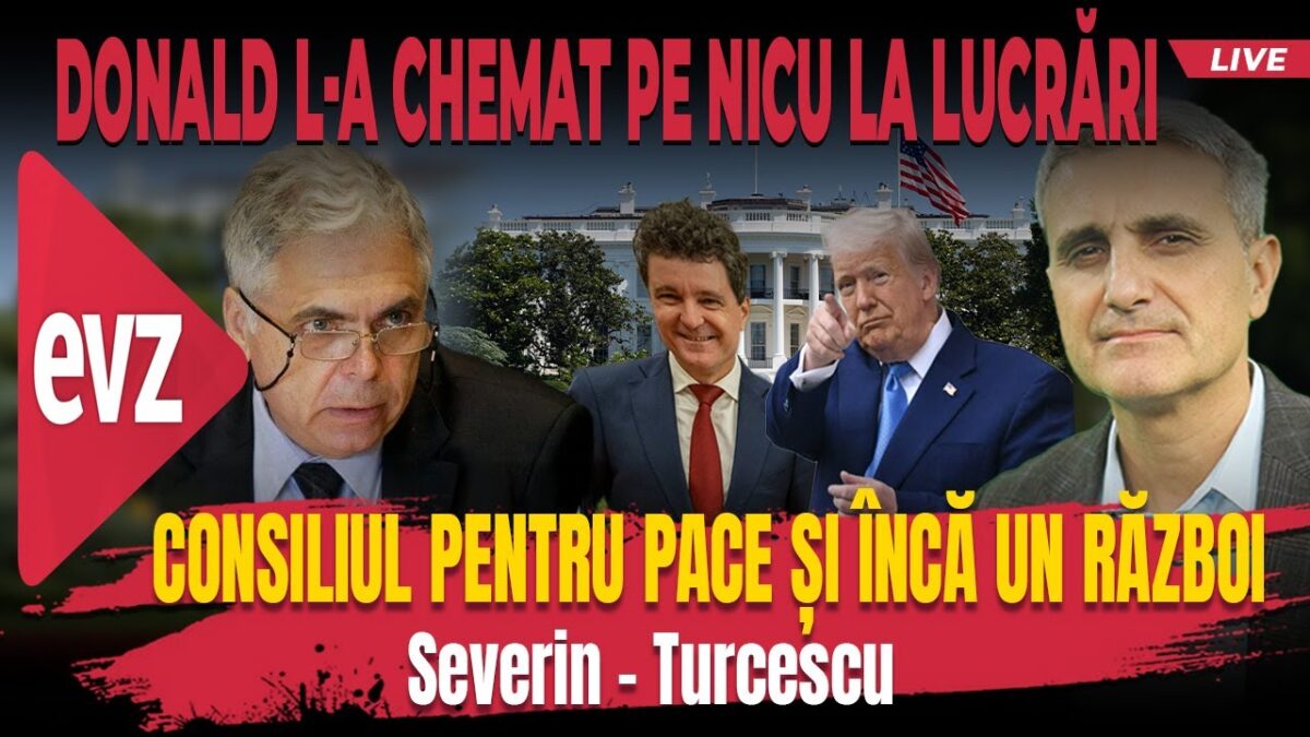 Consiliul pentru pace și încă un război. Hai LIVE cu Turcescu