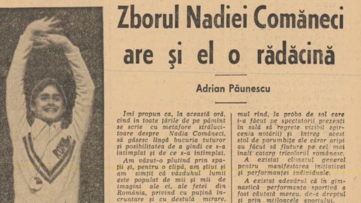 Adevăratul motiv pentru care Nadia Comăneci a fugit
