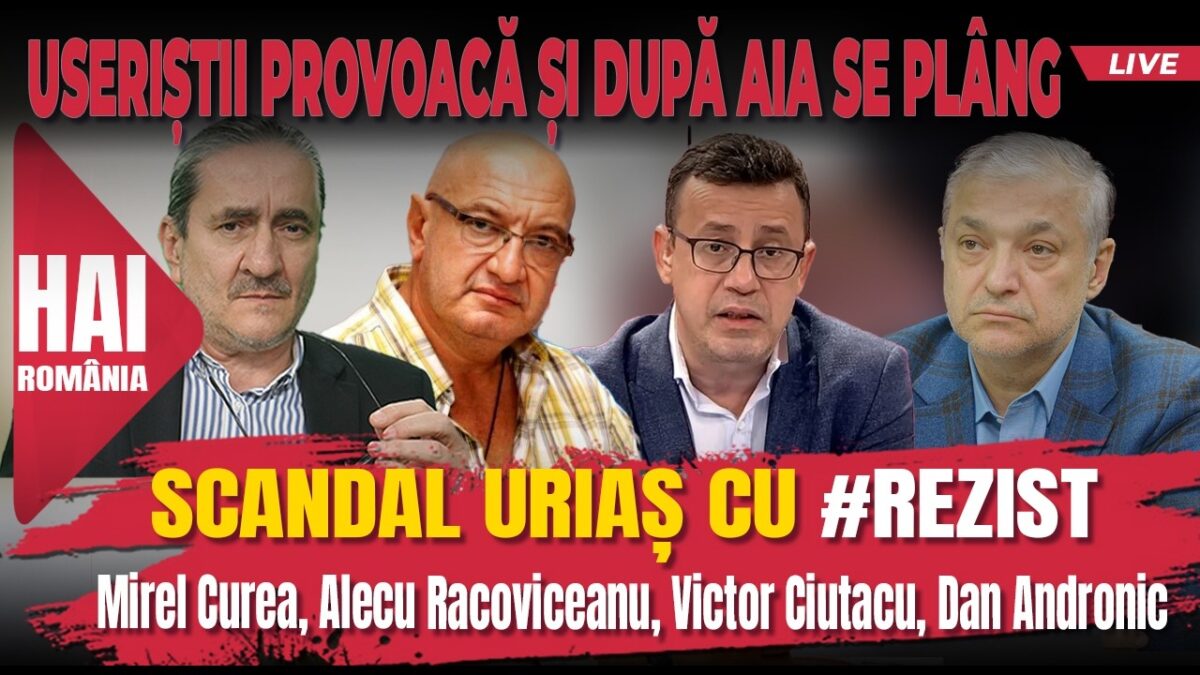 🔴 Scandal uriaș cu #rezist. Useriștii provoacă și după aia se plâng