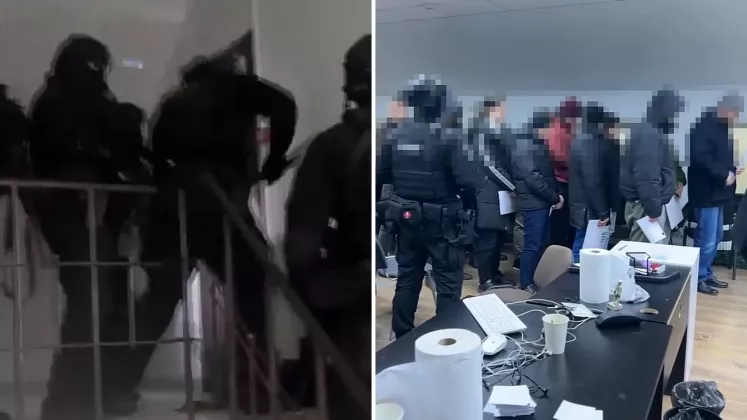 Call-center din Chișinău vindea bunuri imobile inexistente. 15 reținuți într-o schemă cu rulaj de 2 milioane $/lună