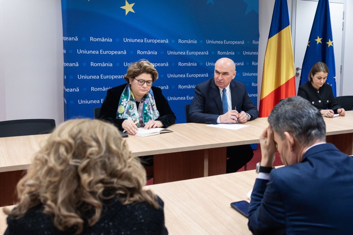 Ilie Bolojan, în vizită oficială la Bruxelles. Întâlniri cu Ursula von der Leyen și Roxana Mînzatu