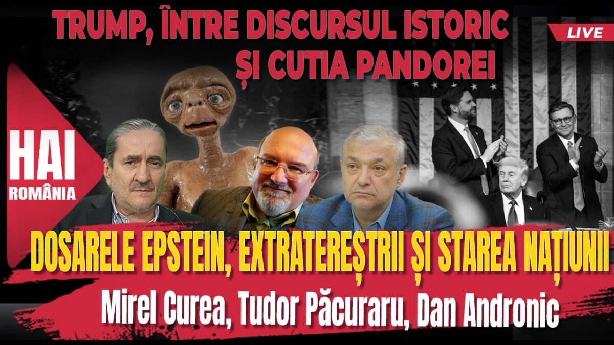 Trump, între discursul istoric și Cutia Pandorei. Epstein, Extratereștrii și starea națiunii