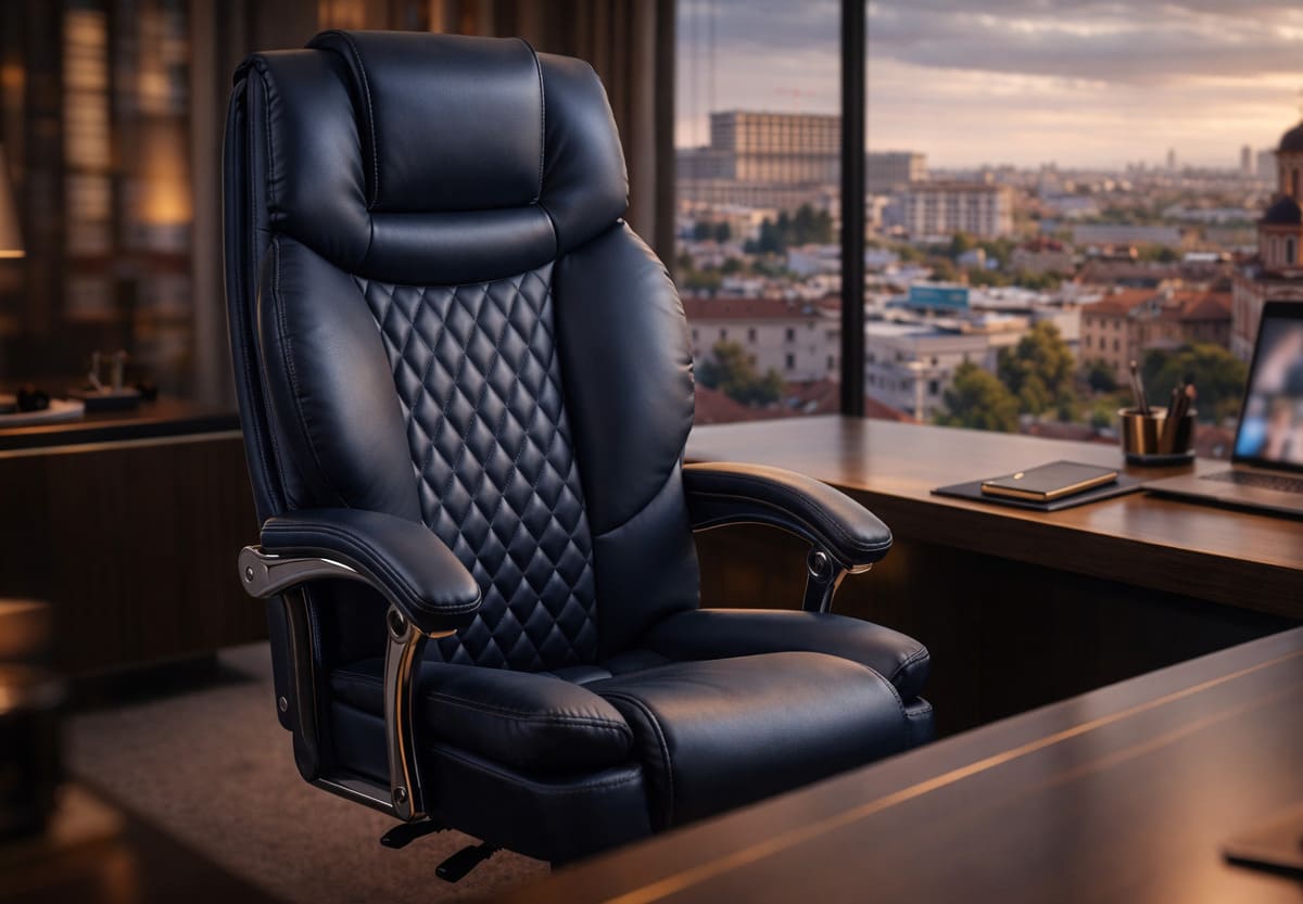 Cum influențează designul scaunului directorial imaginea și autoritatea unui lider în 2026