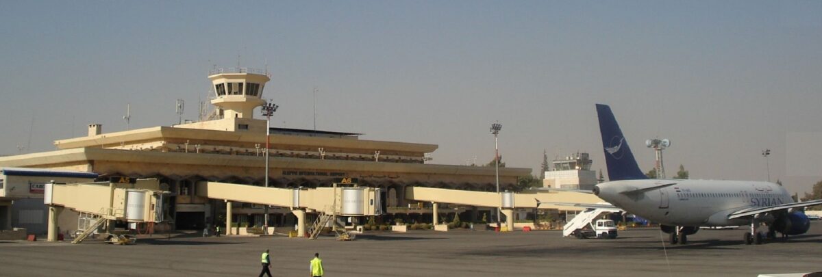 Siria redeschide un coridor aerian între Aleppo și Marea Mediterană. Traficul aerian se reia treptat