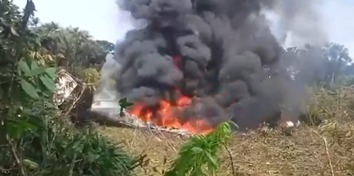 Zeci de militari și-au pierdut viața, după ce un avion de tip Hercules s-a prăbușit în Columbia