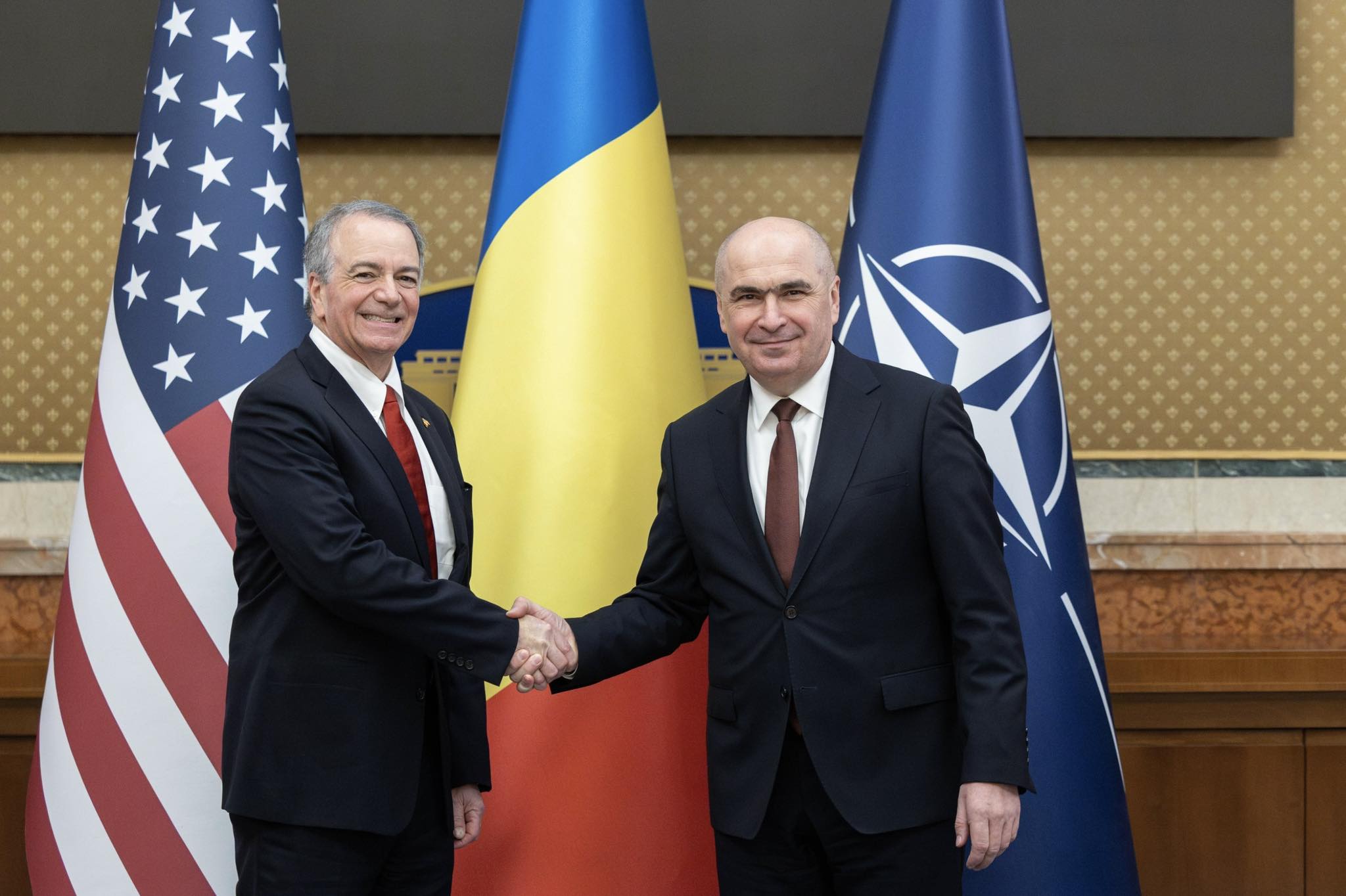 Noul ambasador al SUA în România, primit la Palatul Victoria de Bolojan. Decizia CSAT, un punct al discuției  