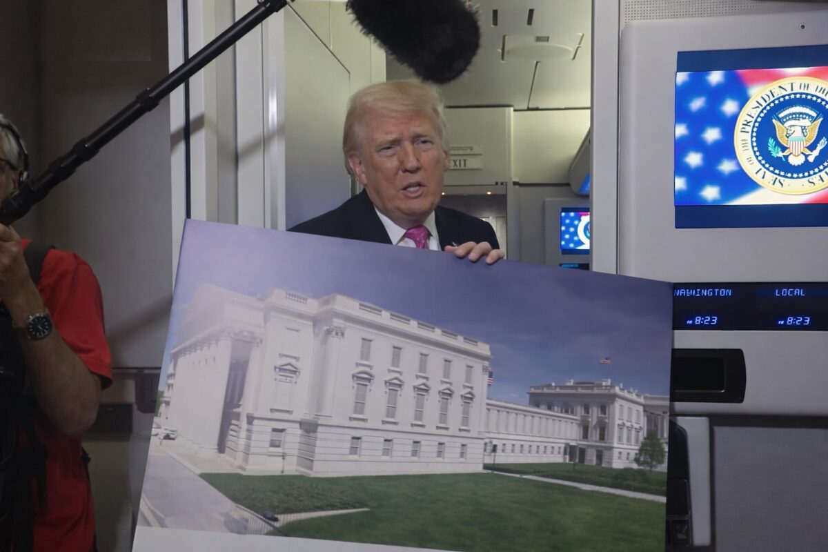 Sala de bal de la Casa Albă, doar o fațadă. Ce ascunde, de fapt, proiectul lui Trump