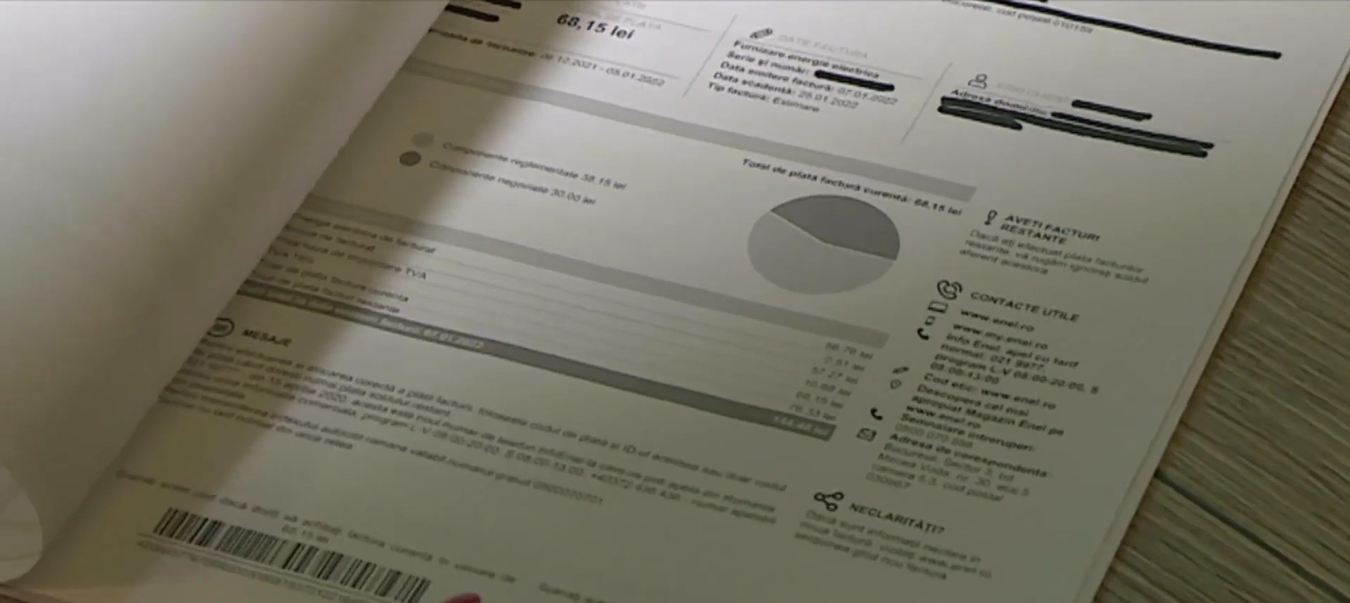 Ce este codul POD de pe factura de curent. De ce e important pentru consumatori