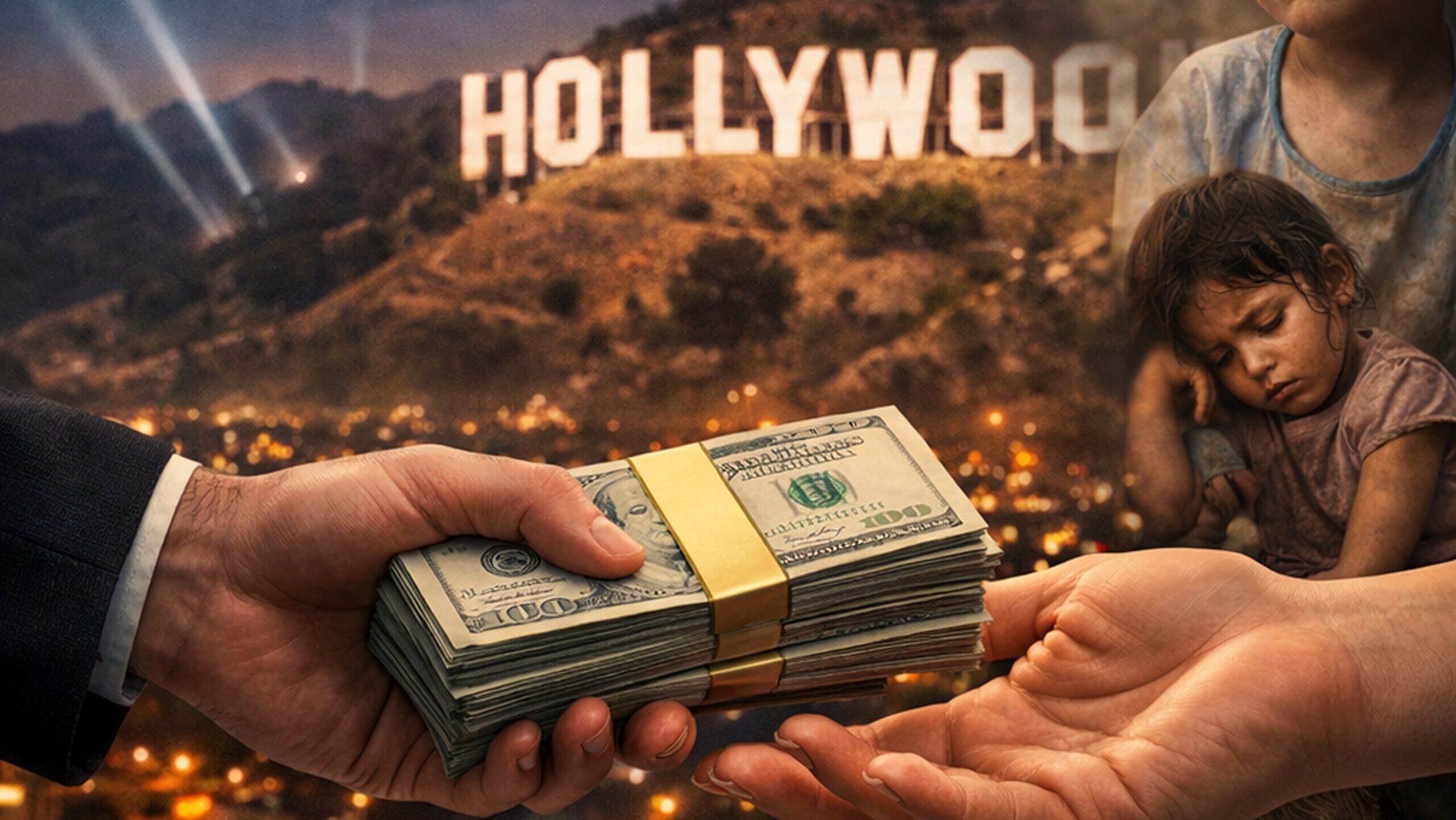 Actorul care și-a donat averea săracilor. Este o premieră la Hollywood