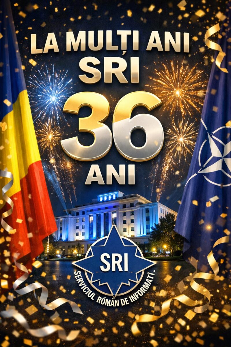 Principalul serviciu de informații al României a împlinit 36 de ani. La mulți ani, SRI!