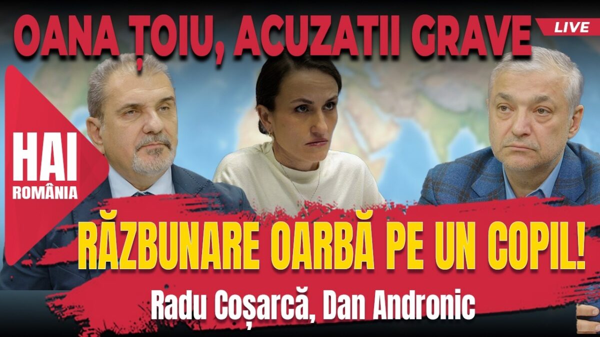 Răzbunare oarbă pe un copil! Oana Țoiu, acuzată că a abandonat un minor în zona de conflict!