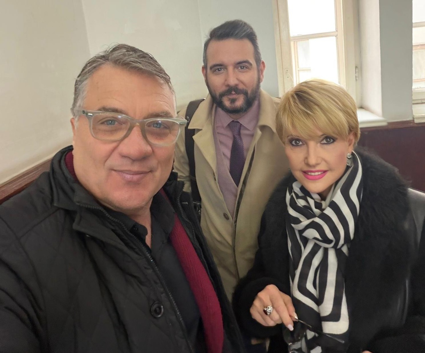 Marina Almășan, cu noul partener la procesul cu Georgică Cornu: A ținut să mă însoțească