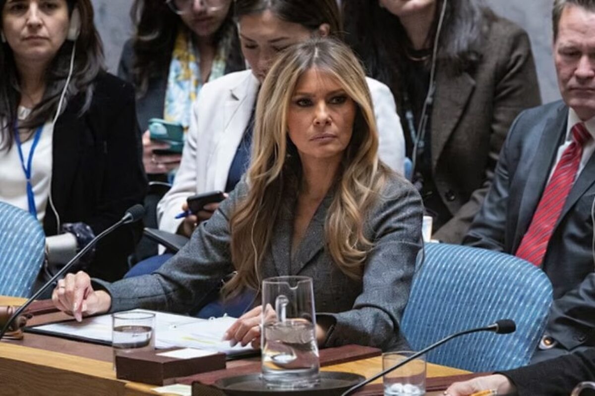 Consiliului de Securitate al ONU, privind copiii afectați de conflicte armate, prezidat de Melania Trump