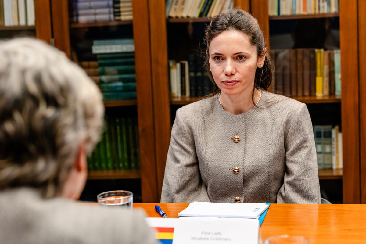 Mirabela Grădinaru, după întâlnirea cu Melania Trump: Când s-a născut primul copil, televizorul a fost împachetat