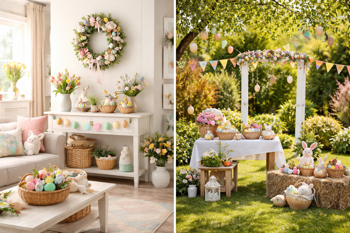 Cum să îți docorezi casa de Paște. Tendințele anului 2026
